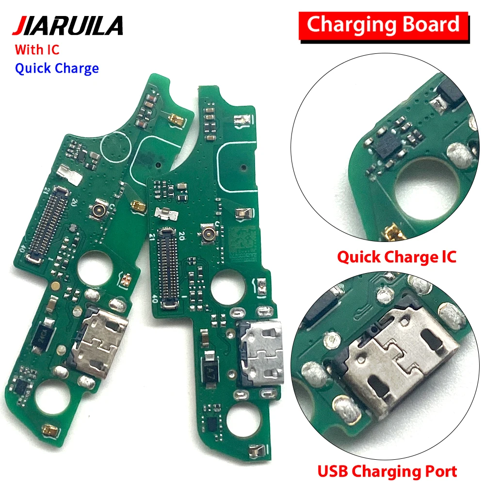 USB Charging Port Charger Dock Connector Board Flex Cable With Mic Microphone For ZTE A53