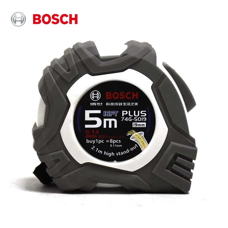 Bosch Steel Tape Measure 5 Meters High Precision Measuring Tools Ruler