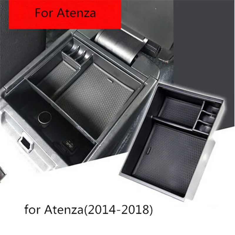 For MAZDA 3 Mazda 6 Atenza CX-5 CX5 CX-8 CX-9 Car Accessories Interior Central Armrest Storage Box Console Tray Holder Palle