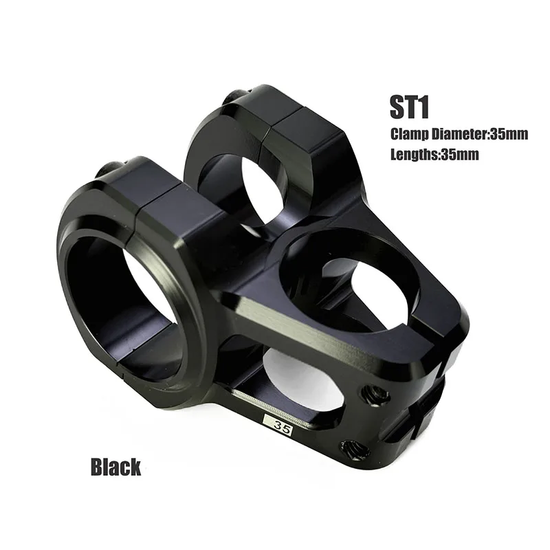ST1-Vorbau 31,8 mm 35 mm. Geeignet für Straßenräder in Berggebieten für alle Gelände geeignet. Vorbau für Mountainbike-Teile