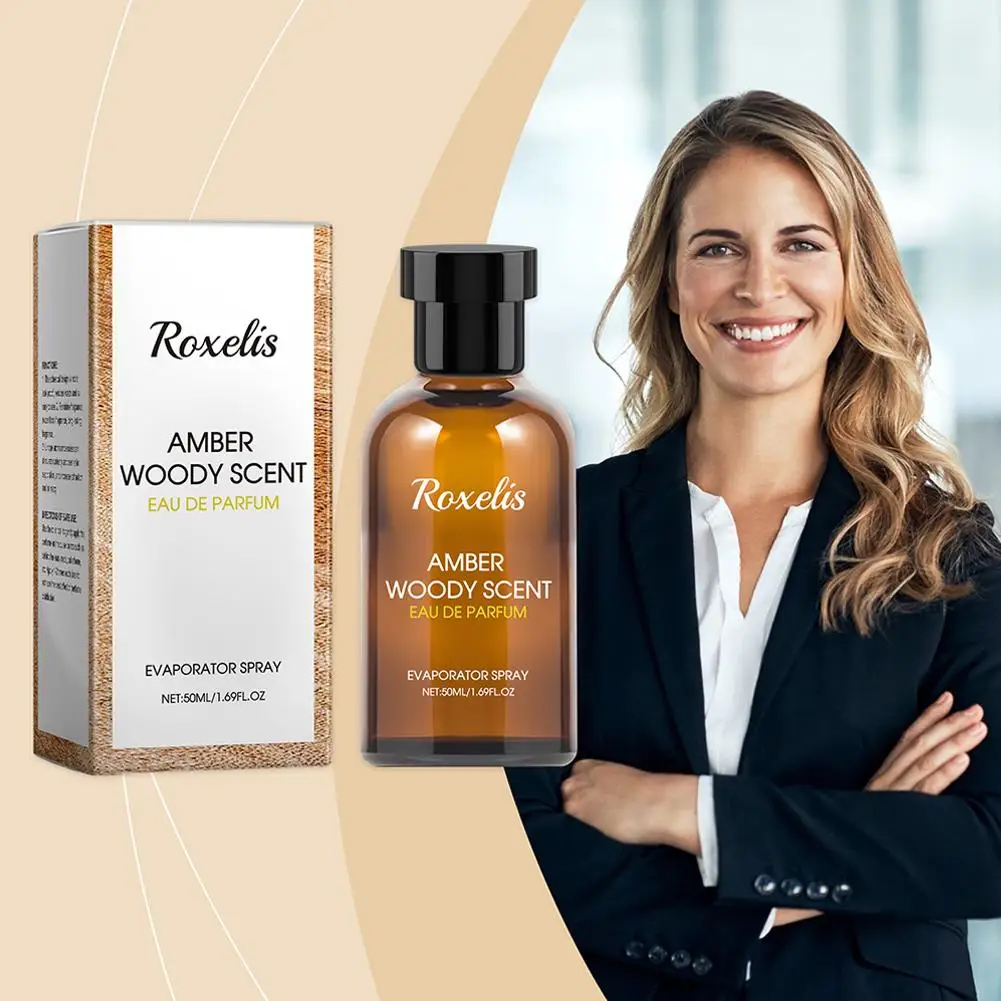 Roxelis Woody парфюмерный спрей длительный аромат освежающий цветочный аромат улучшает привлекает рождественские подарки женское парфюмерное масло 50 мл