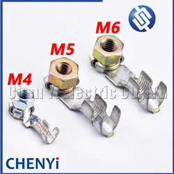 Excavator Parts Diesel engine fuel injector nut terminal M4 M5 M6 2050216-1 1599300-1 1599298-1 1599297-1 26306212179 615649
