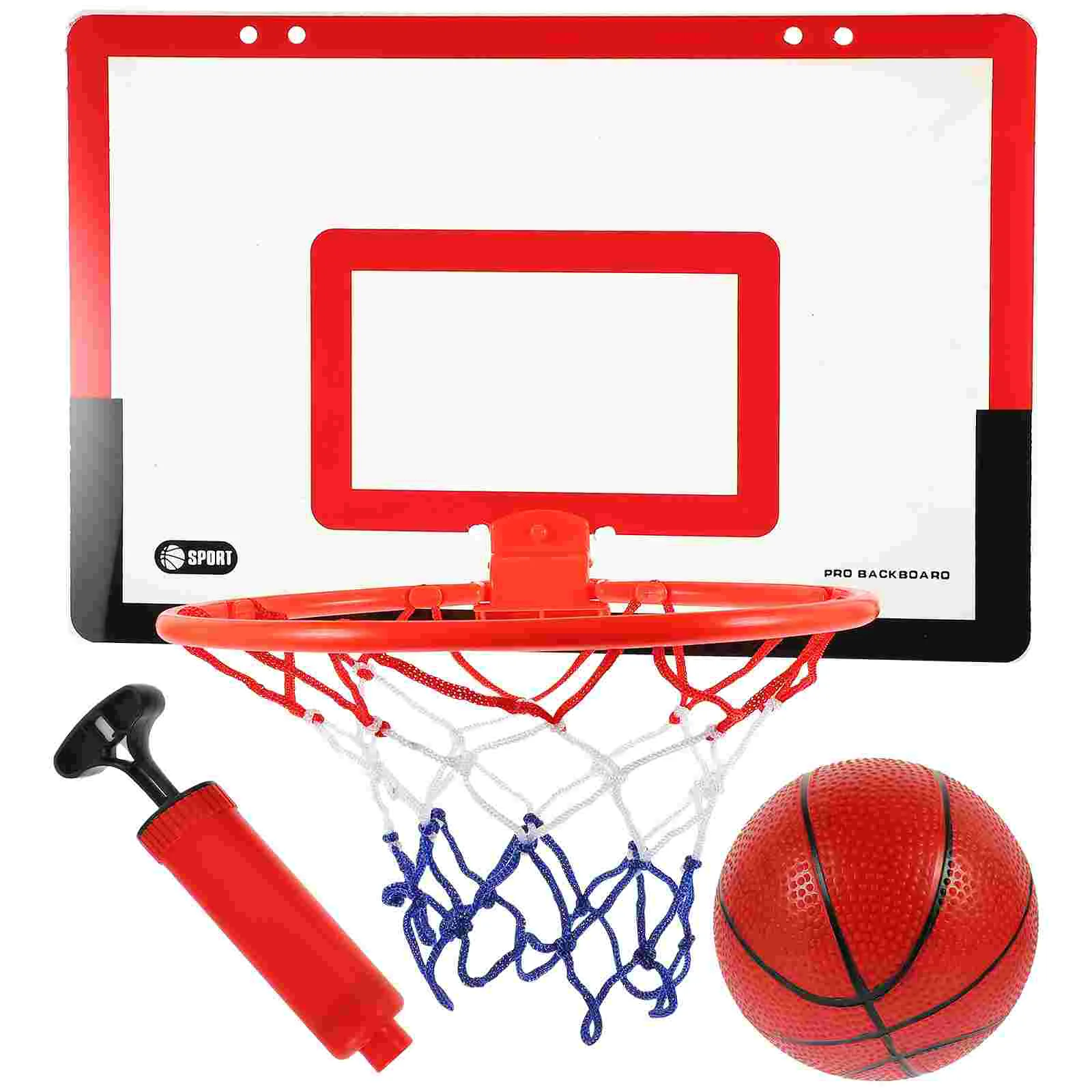 1 Set of Wall Basketball Stand Hanging Frame Children Basketball Toy children's basketball frame kids basketball stand