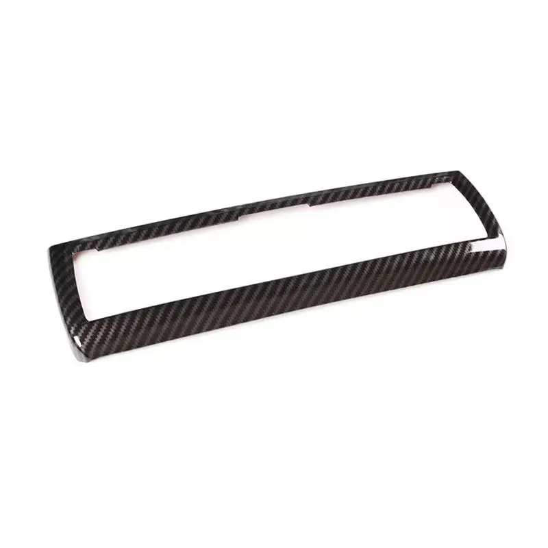 ABS Carbon Fiber Car Accessories Center Control Air Outlet Vent Frame Cover Trim For BMW 1 Series F20 F21 F22 F23 2012-2018