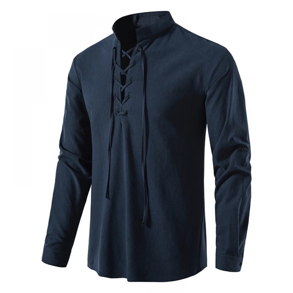 Мужская пиратская рубашка в ст – обзор и цена Medieval Gothic Lace Up Pirate Shirt
