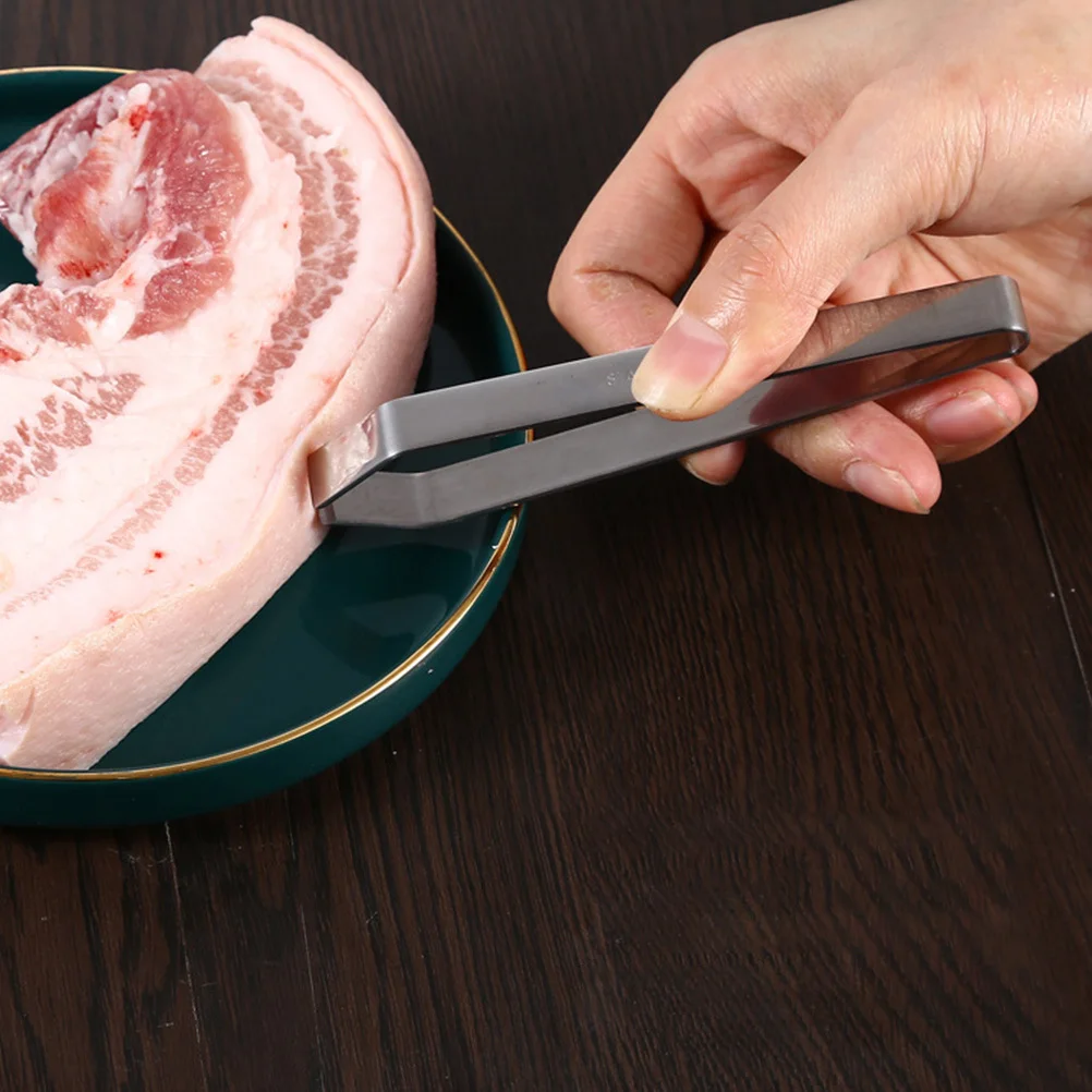 

6Pcs Stainless Steel Fish Bone Pincer Manual Tweezers for Cooking Styling and Removal Kitchen Utensils