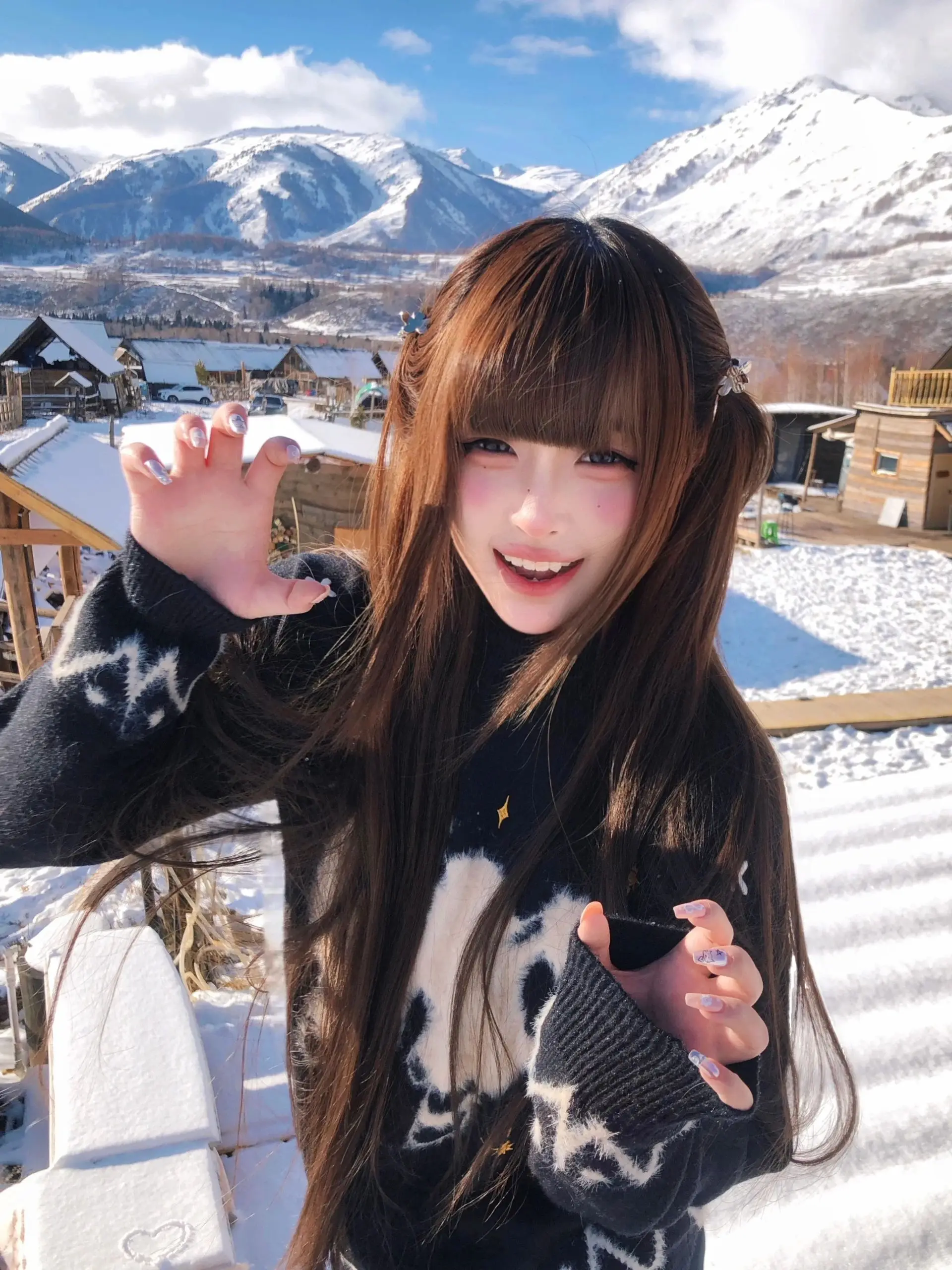 

Мягкий уютный женский вязаный свитер Jaet Loose Fit Fair Isle Stripe Winter New Sle Commute Sle Long Sve round Ne Top