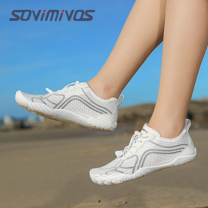 Men's Cross-Trainer | Barefoot & Minimalist Shoe | Zero Drop Sole | Wide Toe Box Aqua Shoes Five-finger Swimming Shoes for Women - Image 6