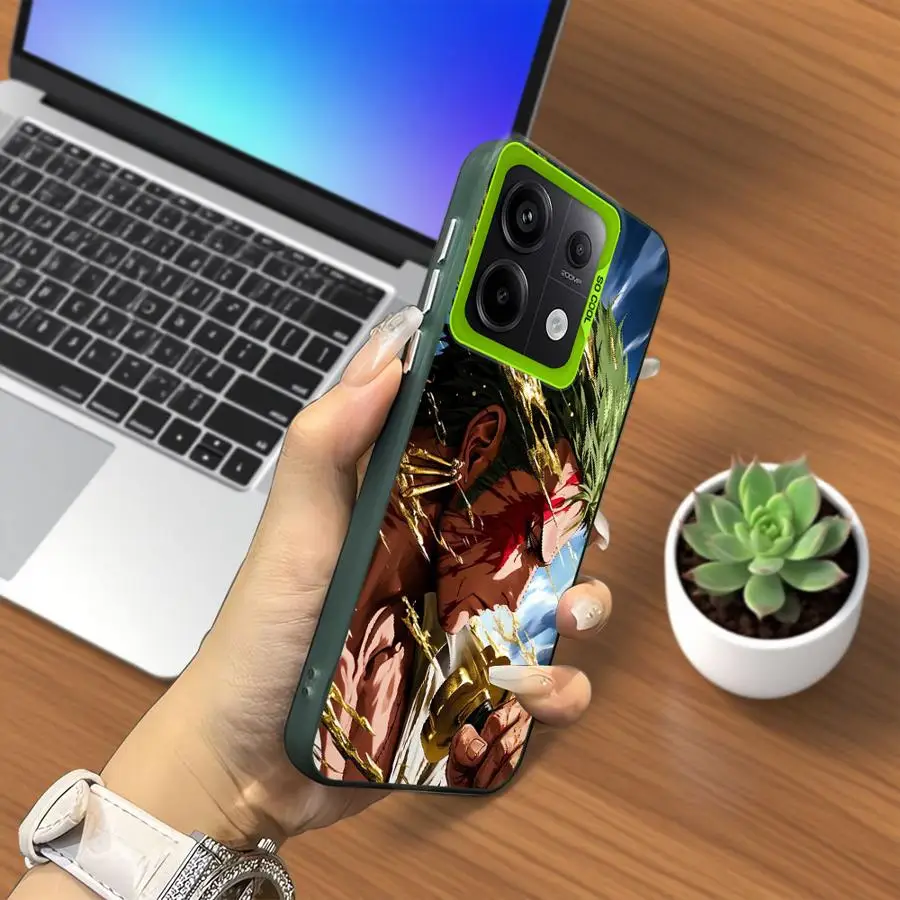 Case for Xiaomi Poco X8 X3 Pro C51 C61 X3 NFC C50 Phone Cover O-One P-Pieces Zoro Luffy