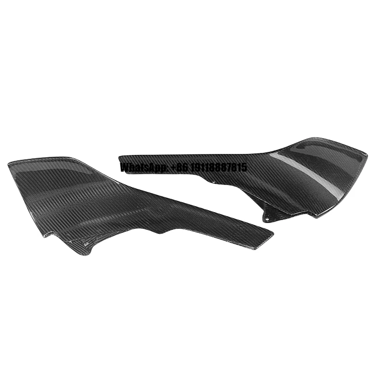 

for BMW F87 M2 2019-IN MP Style carbon fiber front lip Wrap angle car Front Bumper Spoiler Front deflector