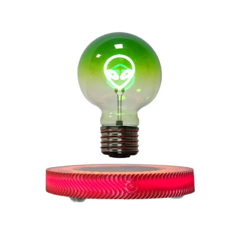 

New magnetic levitation cat light bulb desk lamp birthday gift bedroom decoration creative ornament for lovers and friends