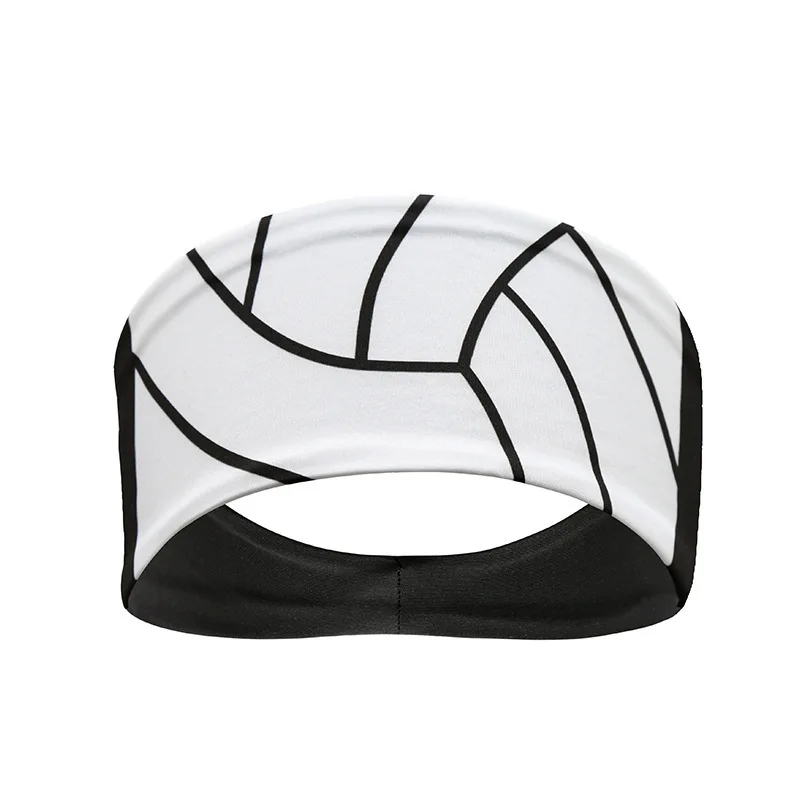 Softball Sports Sweat Ball Headbands Girls Yoga Fitness Women Hair Accessories Bandannas Wide Running Baseball Hairband