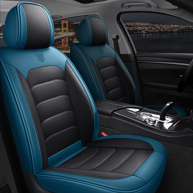 

1pc All-inclusive Car Seat Cover PU Leather Car Seat Protector, Fit for Most Cars Waterproof Wear and Scratch Resistant