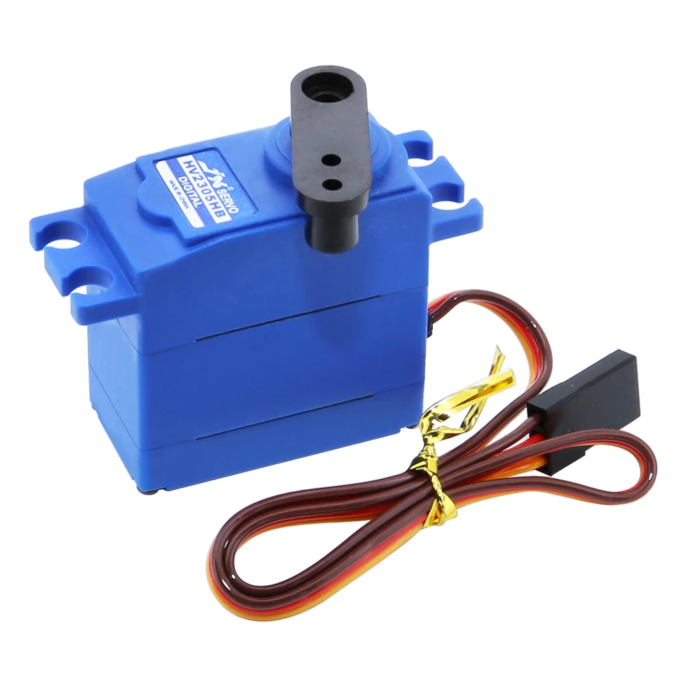 4 pezzi JX PDI-HV2305HB IP67 servo digitale impermeabile ad alta tensione 7,4 V 7,5 kg. cm ingranaggio metallico a coppia elevata per robot barca per auto 1/10 RC