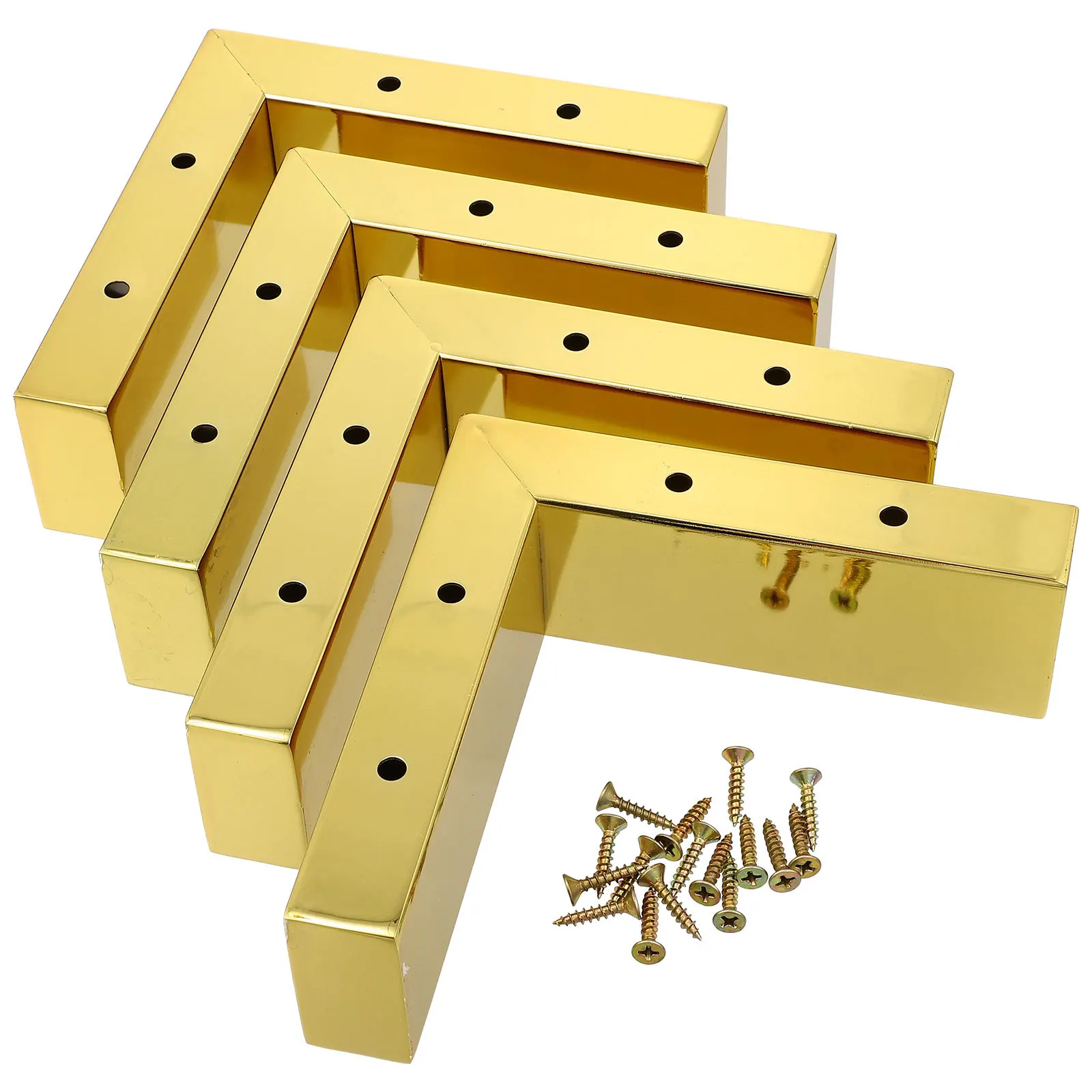 

1Set Furniture Pads for Hardwood Floors Heavy Duty Bed Risers Table Desk Sofa Leg Levelers Floor Protectors Anti-Slide Noise