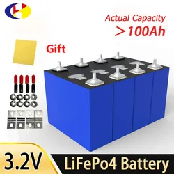 New Gotion 100Ah 105Ah LiFePO4 Battery 3.2V Full Capacity Rechargeable Cell for DIY 12V 24V 48V RV EV Golf Cart Solar Energy