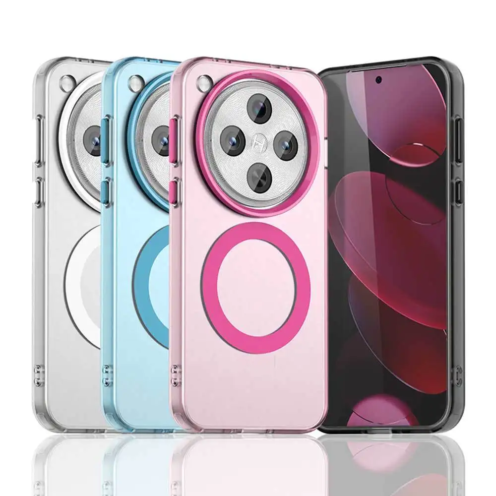 

For OPPO Find X8 Pro Case Luxury Lightweight Soft Yarn Magnetic Back CoverFor OPPO Find X8Pro Shockproof BumperFunda