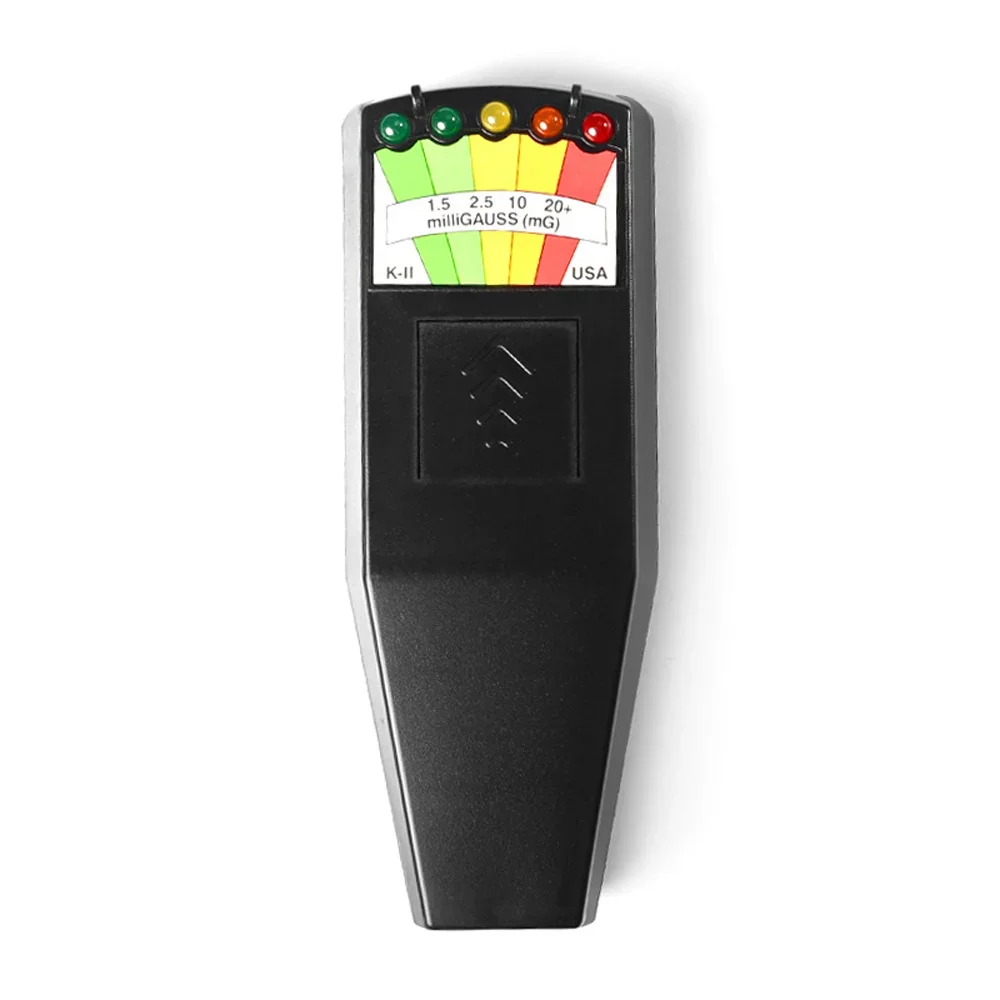 K2 Digital Electromagnetic Field Radiation Tester Handheld 5 LED Gauss EMF Meter for Ghost Hunting Personal Safety