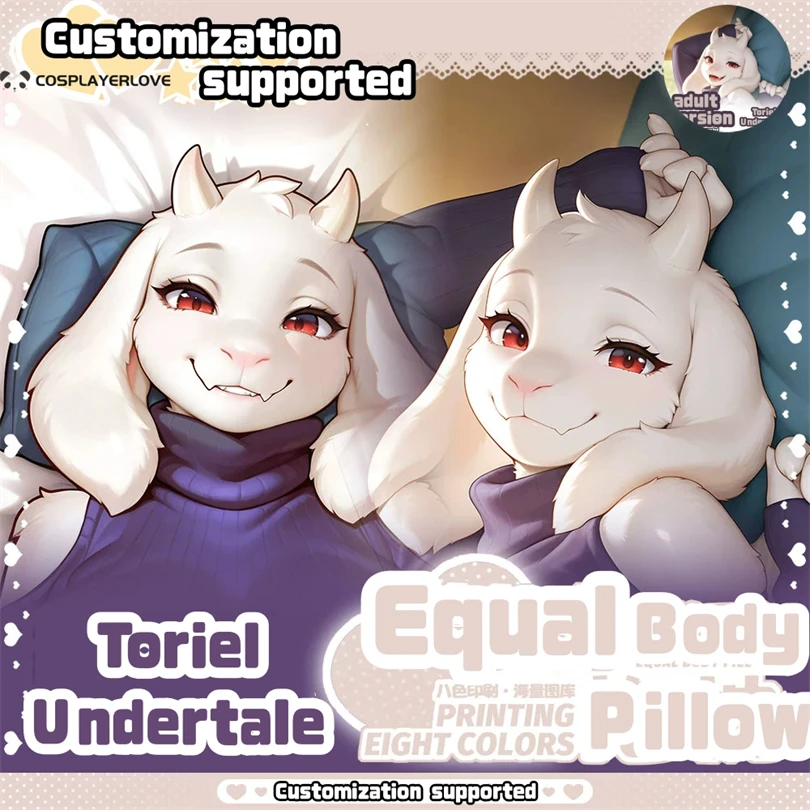 

Game Anime Pillow Undertale Toriel Double-sided Hugging Pillowcase