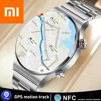 Xiaomi 2025 New GPS NFC ECG+PPG Business Smart Watch Men Bluetooth Call Health Sleep Monitoring Multiple Sports Mode Waterproof