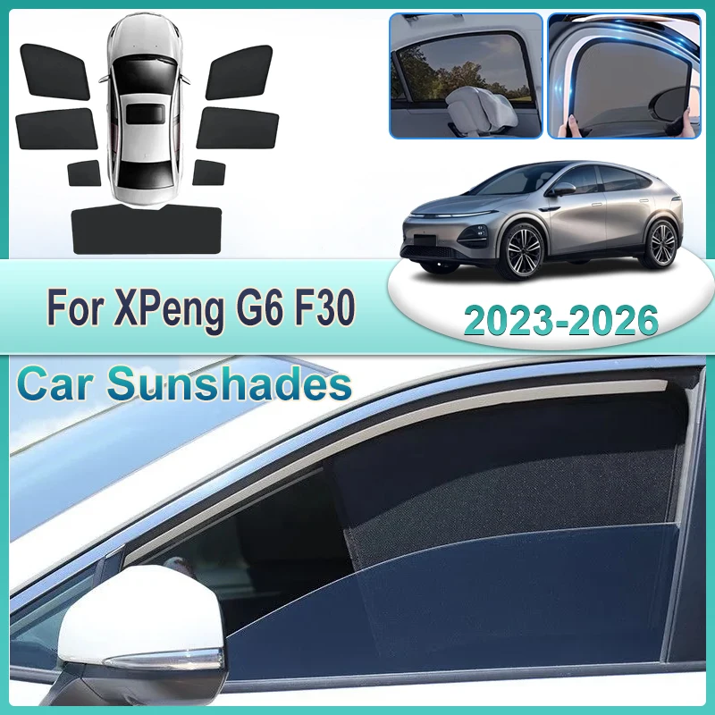 

Car Shield Windshield For XPeng G6 2025 Accessories F30 2023 2024 2026 Cover Anti UV Visors Heat light Shield Parasol Accesorio