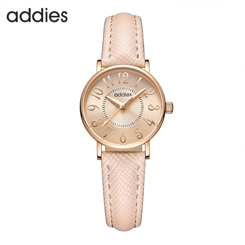 

ADDIES Women Watches for Ladies Luxury Brand Rose Gold Stainless Steel Green Crystal Bracelet Quartz WristWatch Relogio Feminino