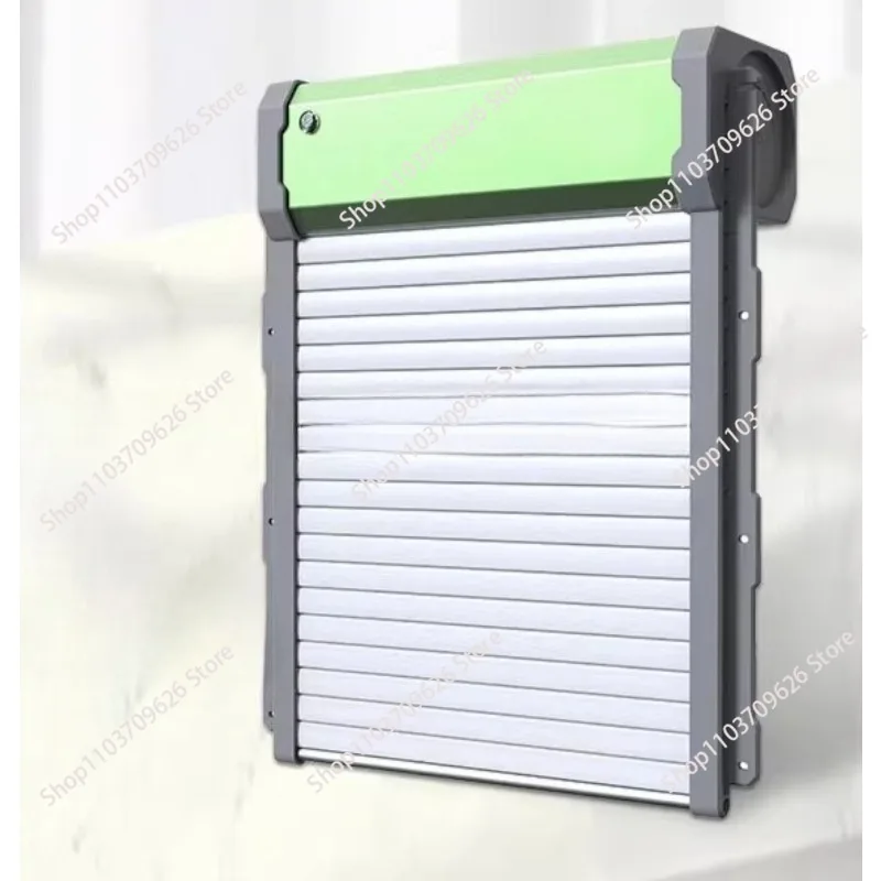 Solar Smart Coop Door | Auto  Sensing & Remote Control Roller Shutter for Poultry & Pets