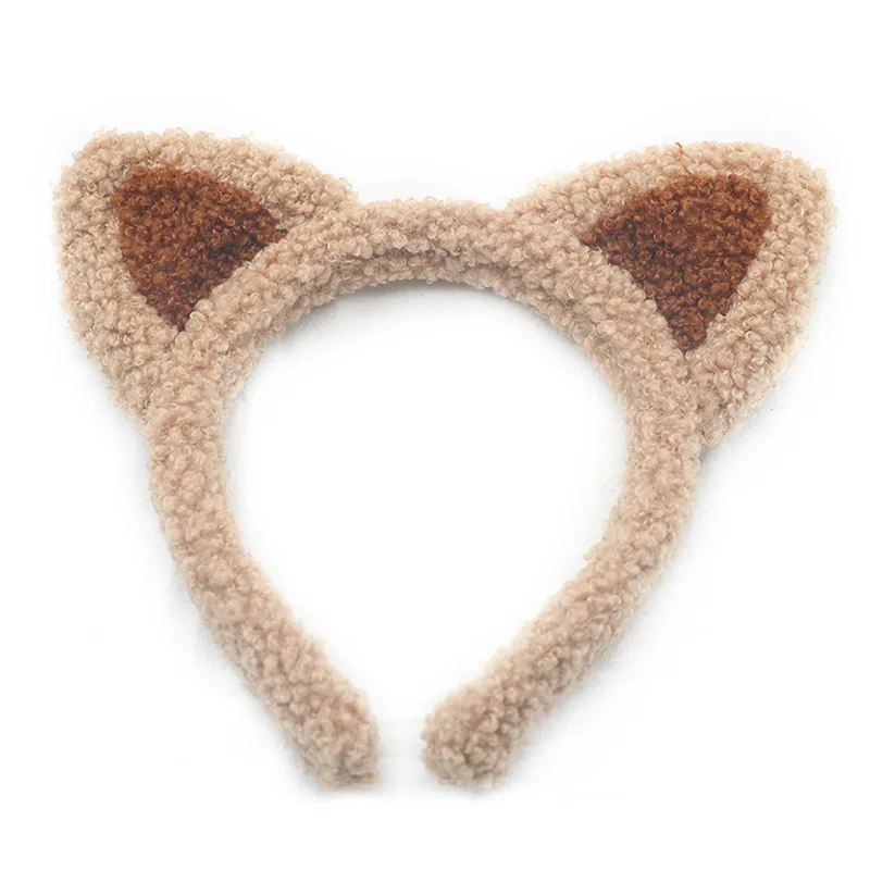 1 Pieces Plush Furry Cat Ears Headbands Cosplay Costume Party Hair Wear for Women Girls Kids Christmas