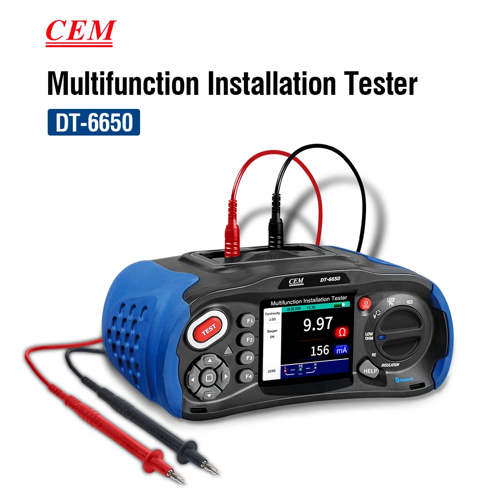 Design For Testing Vehicle Charging Stations By Multifunction Installation Tester And Charger Accessories to check Loop,RCD