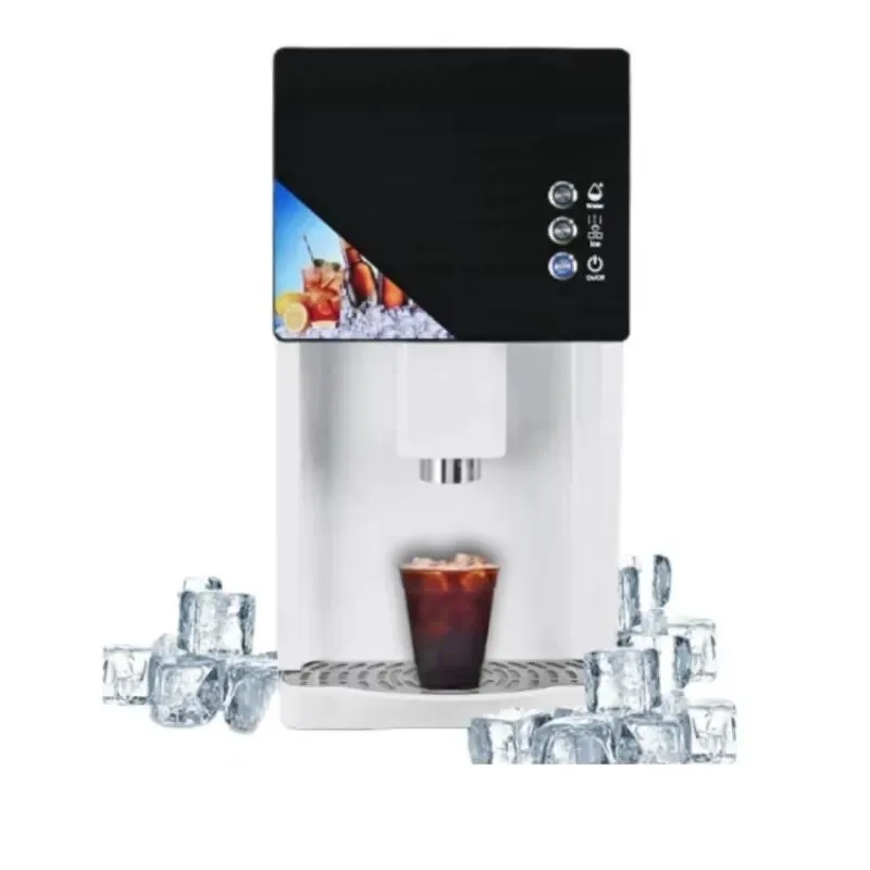 50KG Large Capacity Automatic Ice Maker Household Commercial Desktop Intelligent Cold Drink Machine