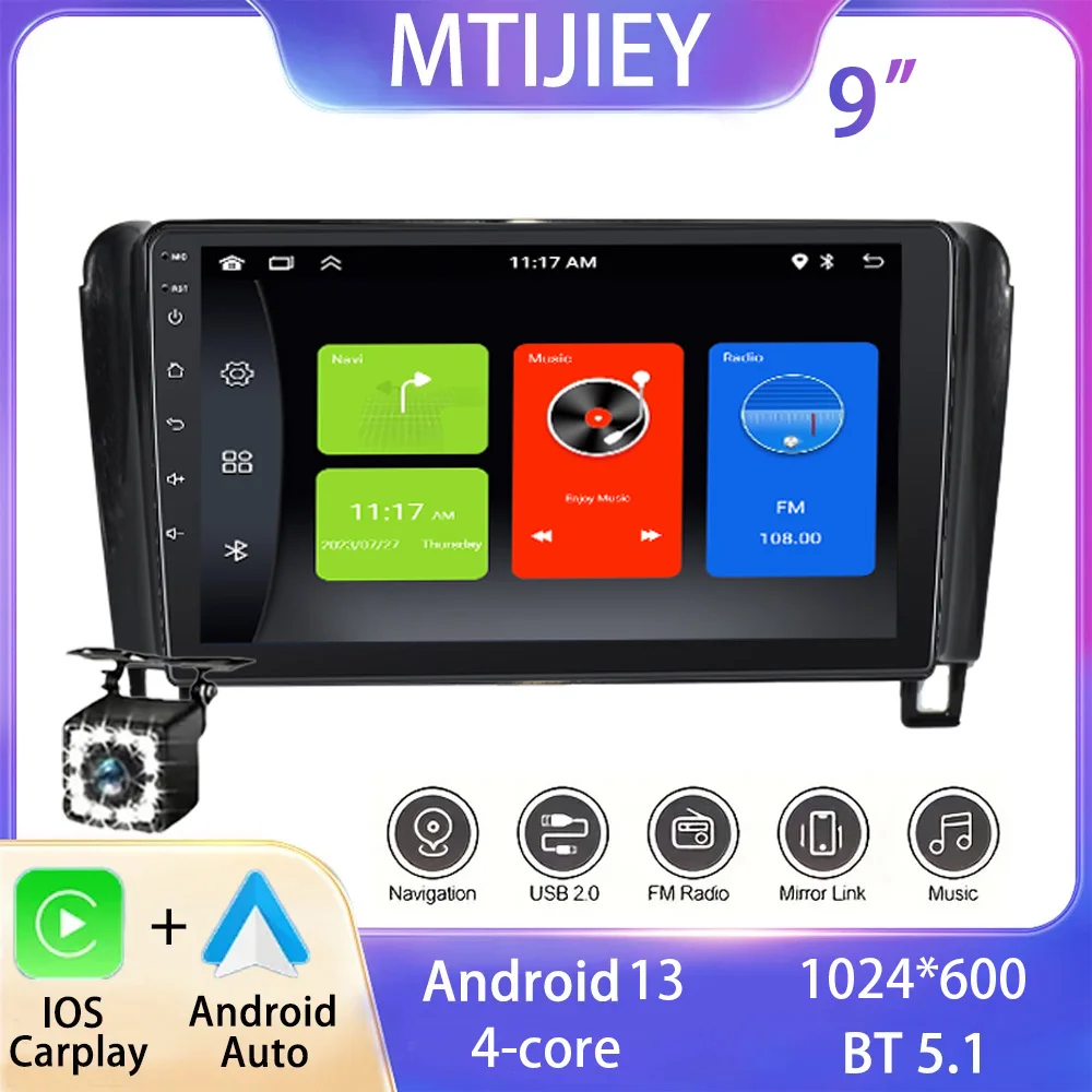 

2Din Android 13 Auto Wireless CarPlay Car Multimedia Radio For Nissan Serena 4 C26 2010 - 2016 Navigation GPS Stereo autoradio