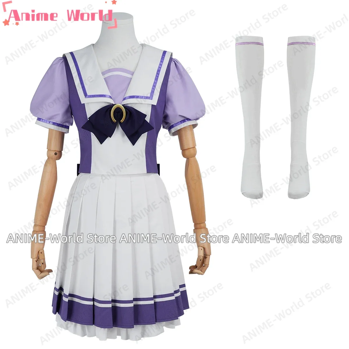 

《Custom Size》Game Tokai Teio Oguri Cap Mejiro McQueen Still in Love Silence Cosplay Costume Halloween Jk Dress Party
