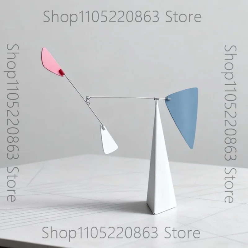 Modern Simple Creative Sail Dynamic Balance Ornament Sample Tabletop Windmill Craft Furnishings