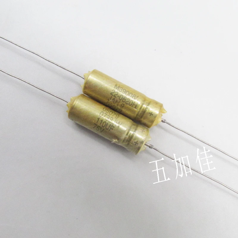 

Imported original M39006/22-0620H 75V110UF JAN brand new liquid silver tantalum capacitor