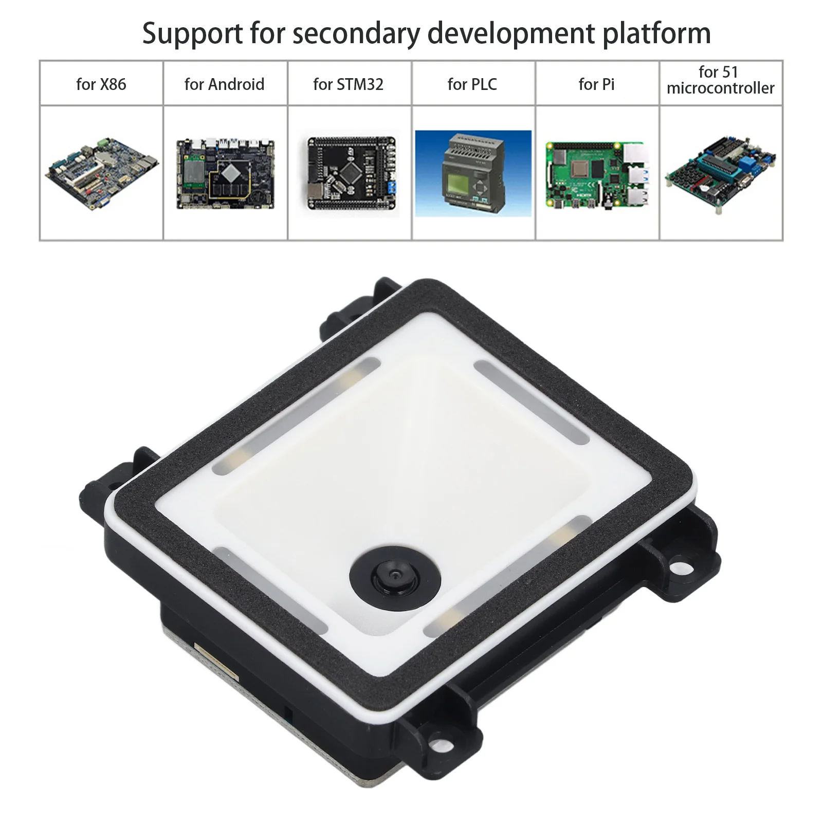 Embedded Barcode Scanner Embedded Barcode Reader Quick Response 1D 2D QR  Scanning Module USB Interface for Smart Projects
