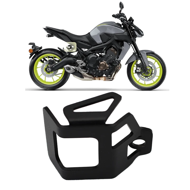 Motorcycle Accessories Rear Brake Fluid Reservoir Cup Cover Protection For Yamaha MT09 MT-09 Tracer 900 XSR FZ09 FJ09 2014-2021