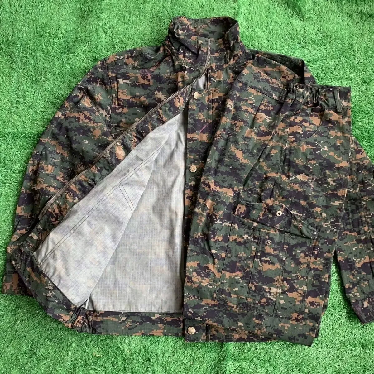 

2026 Ukrainian Marine Corps high-end cotton genuine camouflage suit