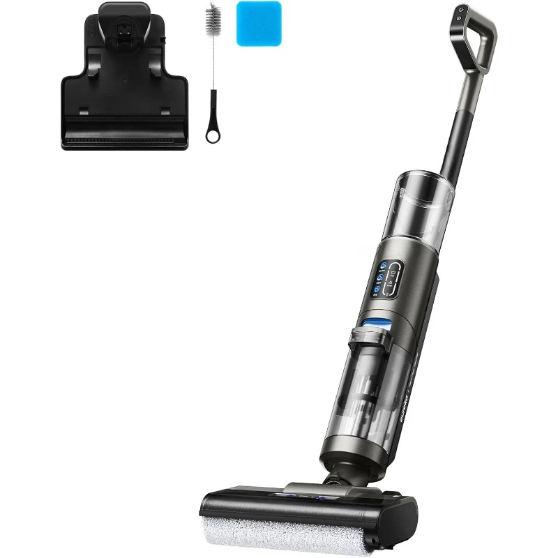 Cordless Wet Dry Cleaner Self Cleaning Vacuum and Mop Combo,3 Modes,Good for Hard Floors Pet Hair Sticky Messes,RapidWash