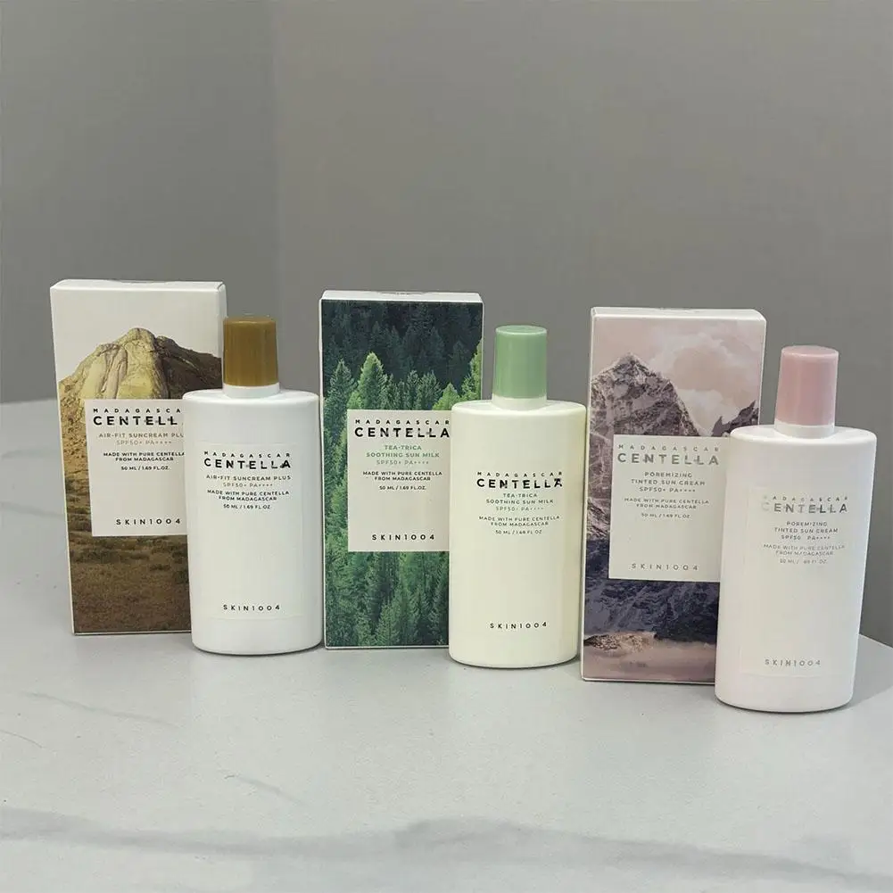 50g Facial Body Sunscreen Sun Cream Sunblock Skin Protective Cream Centella Calming Moisturizing Face Essence