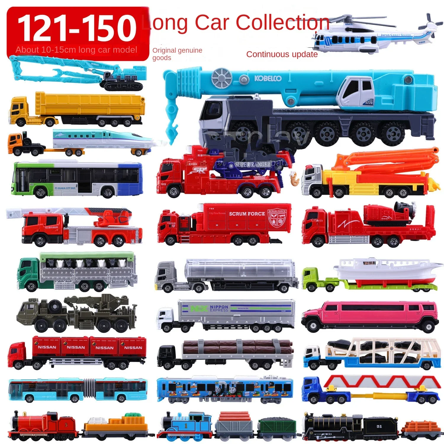 Takara Tomy Tomica Long Type Cars Hot Pop 1:64 Car Alloy Toys Motor Vehicle Diecast Metal Model for Children