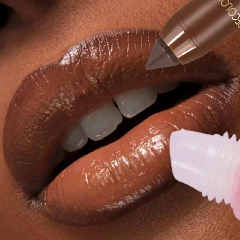 Lipstick Suit, Lip Liner with Lip Gloss, Depicts The Outline of The Lips, Naturally Moisturizes The Lips, and Lip Cosmetics