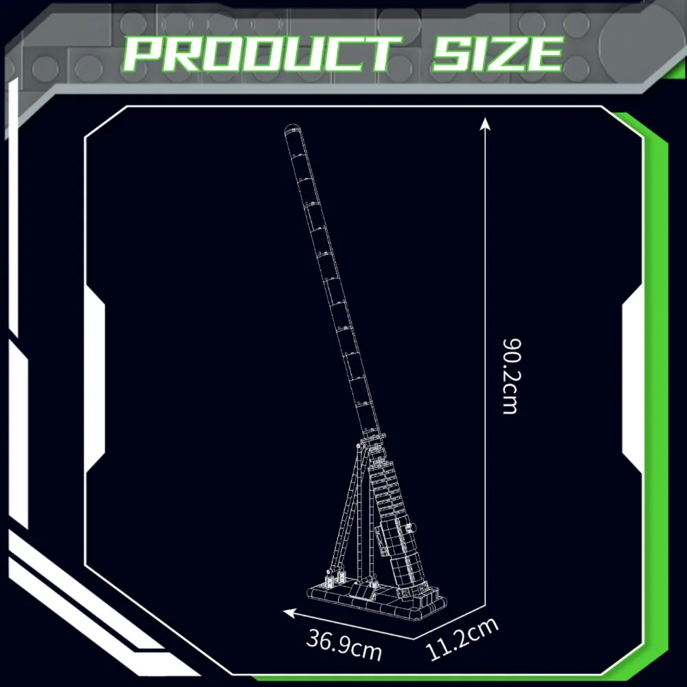 Mould King 10140 Lichtschwert Bausteine Technische MOC Raum Film Grün Lichtschwert Cosplay Modell Ziegel Spielzeug Kinder Erwachsene Geschenk