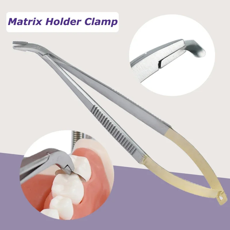 

Dental Matrix Bands Sectional Contoured Matrices Plier Matrix System Ring Holder Castroviejo Needle Tweezers Dentistry Tool