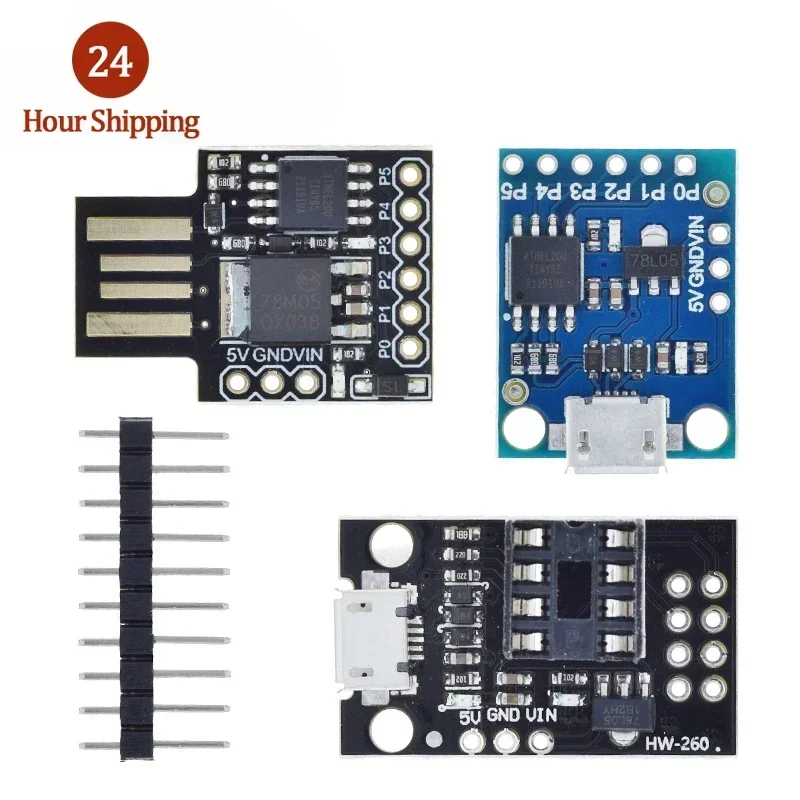 Digispark Kickstarter Micro Development Board ATTINY85/TINY85 Module for Arduino IIC I2C USB