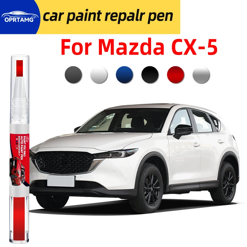 Caneta de Retoque de Pintura Automotiva para Mazda CX-5 2012-2025 KE KF, Caneta de Pintura Automotiva para Reparo de Arranhões, Acessórios Automotivos