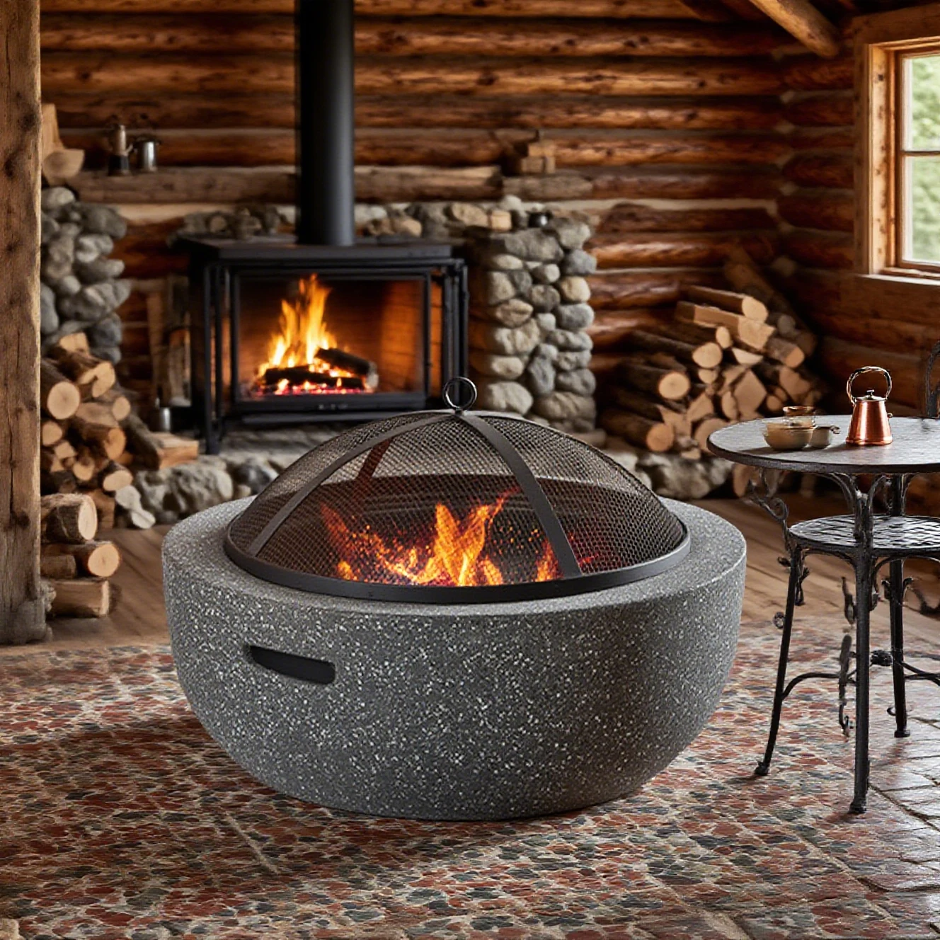 Brasero moderne polyvalent en - Fire Pit Bowl avis et prix