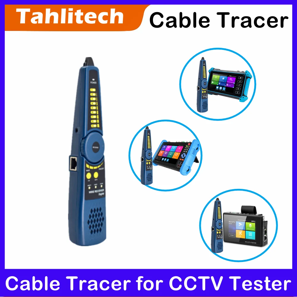 Cable Tracer for CCTV Tester IPC-5200C Plus series IPC-9800 Pro IPC-1800 Plus series, K15, H12, H20, X7, X9 series, Cable Tracer