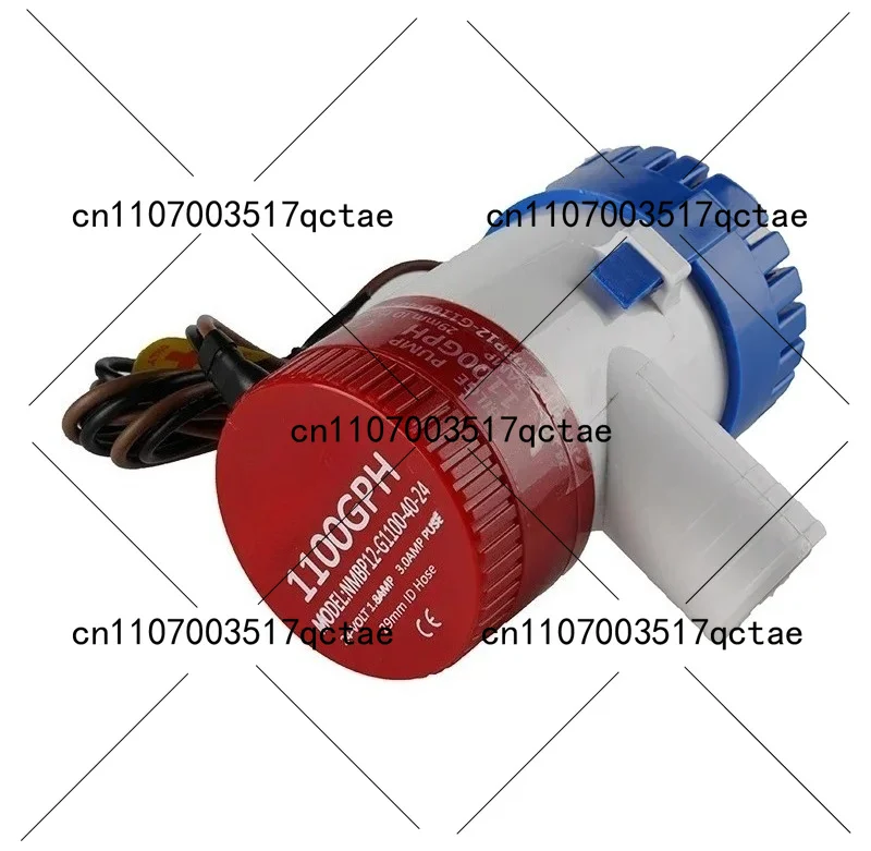 1100GPH 12V Submersible Bilge Pump for Marine Boat Yacht Automatic Water Removal