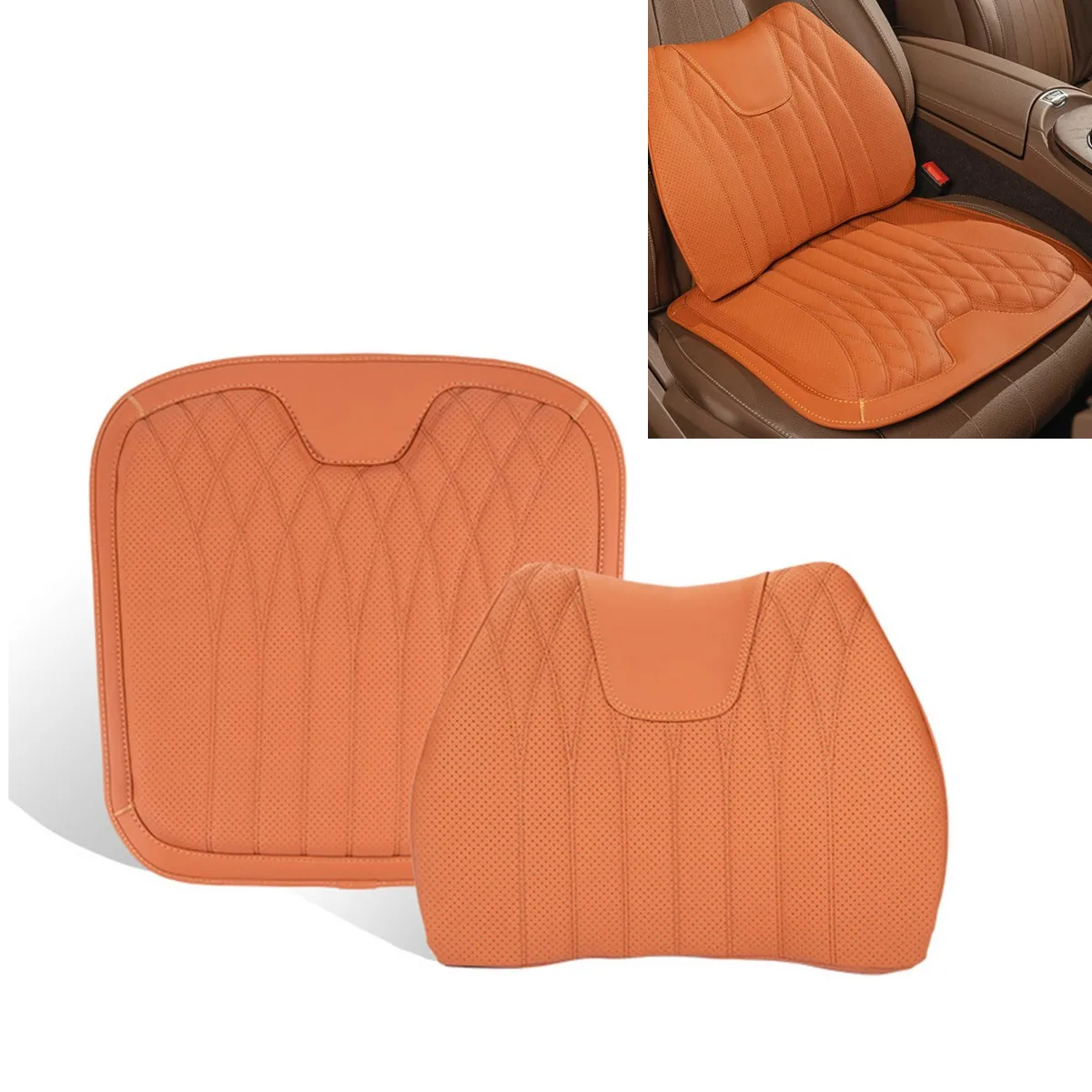 

Car Seat Cushion For LEXUS All Model CT CL ES IS GS GS350 GS200T GS450H GX LS LS430 Car Lumbar Support Pillow Summer Seat Cover