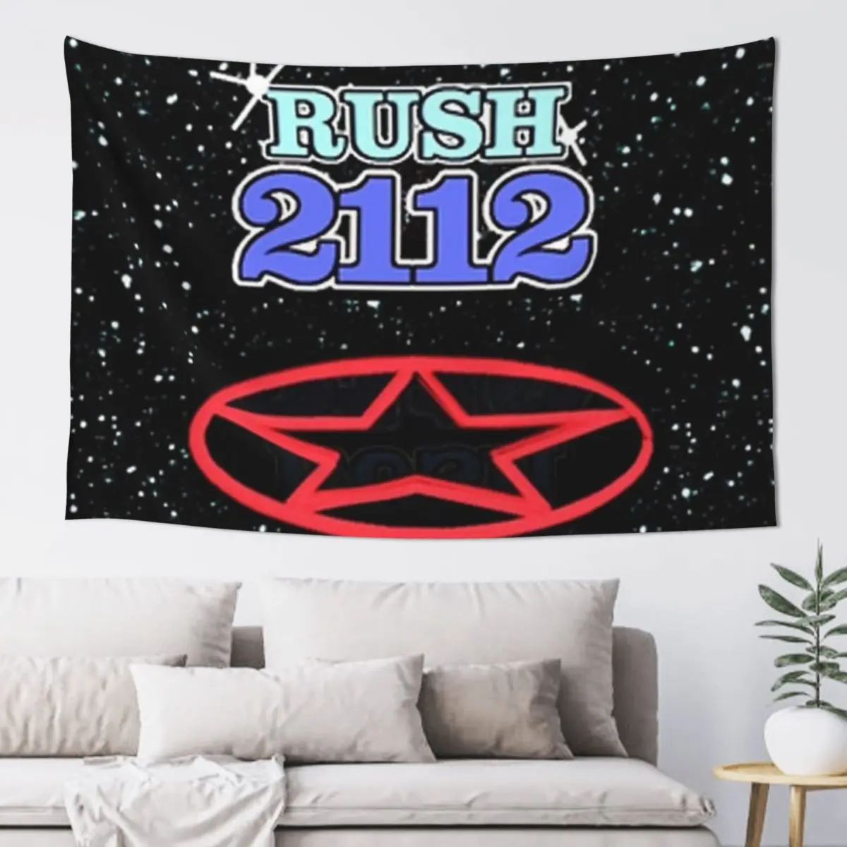 

2112 RushBand Album Cover || 008 Tapestry Bedrooms Decorations Wall Decoration Items Hanging Wall Wall Decoration Tapestry